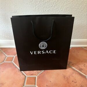 Versace shopping or gift bag! Dimensions listed in photos